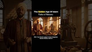 Father of Robotics || Ismail al-jazari#viral#history #islamicai #trending #shortsfeed #viralvideo