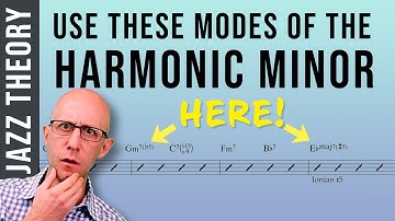 Use These Modes of The Harmonic Minor To Spice Up Your Progressions. Jazz Theory Lesson