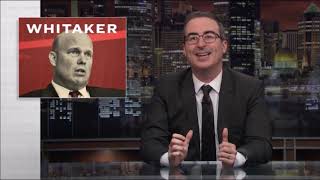 John Oliver - Stupid Watergate And Firing Of Attorney General Jeff Sessions