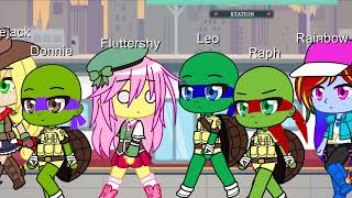The￼ Equestria ninja girls, go and find us