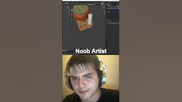 Noob Vs Pro Artist: Smart Boolean  #blendertutorial #blendercommunity #blender3d #3dmodelling