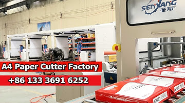 SX A1100 4R A4 Paper Cutting and Ream Wrapping Machine