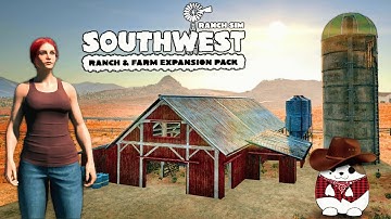 New Ranch Simulator DLC! Southwest Ranch & Farm Expansion Pack First Look! S5 E1