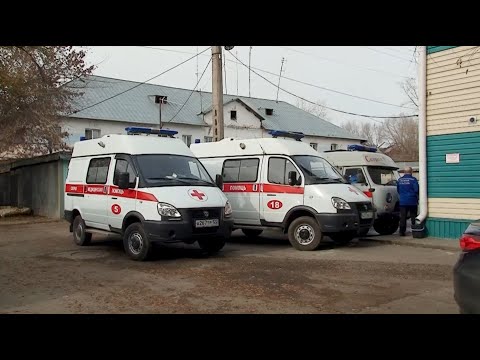 Разбойное нападение на бригаду скорой помощи произошло в Бийске (20.10.22г., Бийское телевидение)