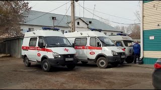 Разбойное нападение на бригаду скорой помощи произошло в Бийске (20.10.22г., Бийское телевидение)