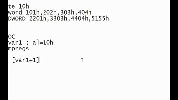 Addressing Modes Tutorial: Direct Addressing Mode