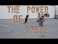 The Power Of 125cc KTM Stunts