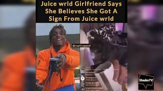#juicewrld girlfriend #allylotti says she believes she got a sign from #juicewrld .