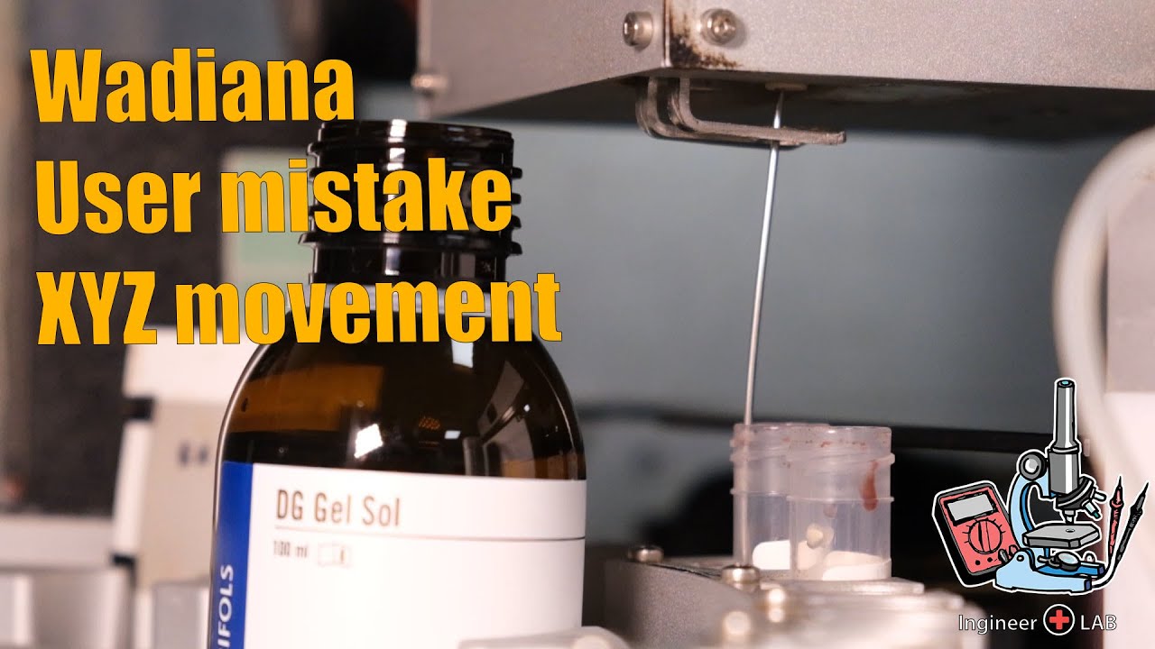 Wadiana error XYZ movement