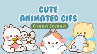 Cute Animated Gifs | Green Screen✿