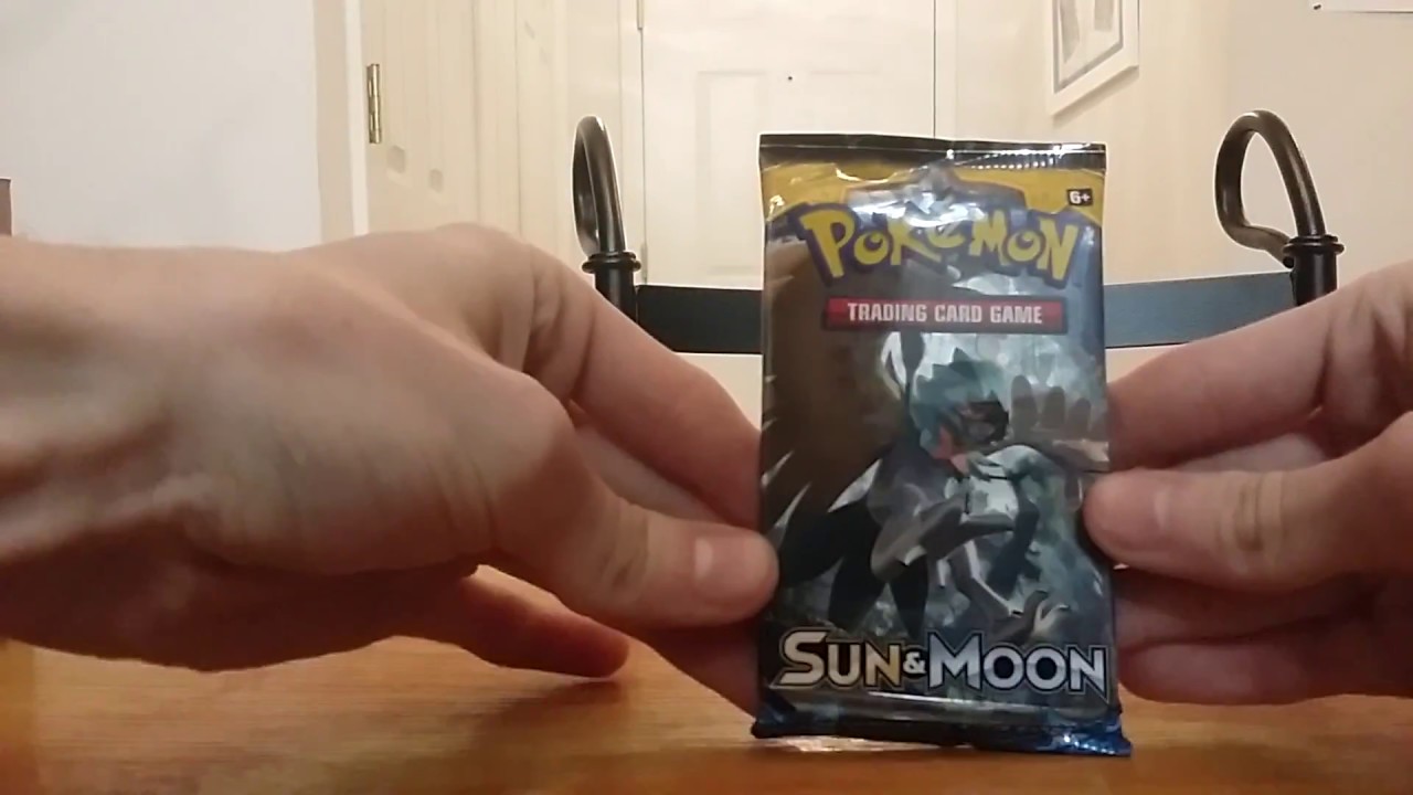 Pokémon Sun and Moon 2 Packs Opening
