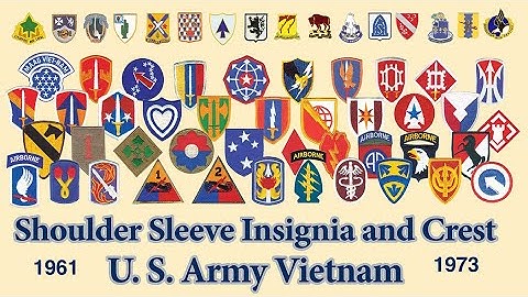 "U.S. Army Vietnam Combat Patches & Unit Crests: History & Meaning (1964-1973)"