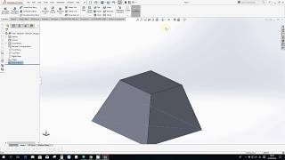 Solidworks  How To Make A Pyramid