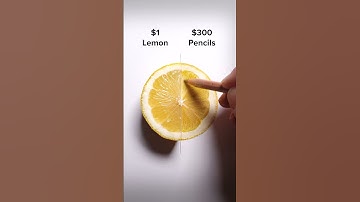 Draw a Lemon #art #drawing #shorts #lemon #illusion #pencildrawing #howtodraw #easydraw