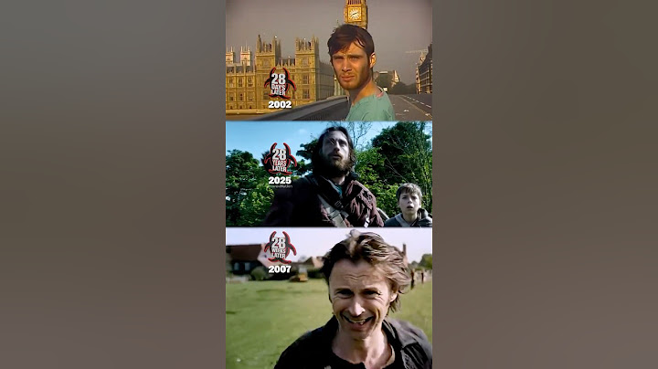 From 28 Days Later to 28 Years Later🧟‍♂️