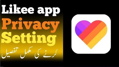 Likee app ki privacy setting Kase kare # how do we setting likee app # sweety online tech