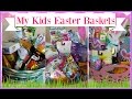What's in My Kids Easter Baskets 2016 / Ages 12, 8 and 7