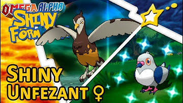 [LIVE!] Shiny Pidove after 195 DexNav Encounters + EVOLUTION to Shiny Unfezant ♀! (Pokemon ORAS)