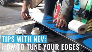 Tips With Nev: How To Tune The Edges Of Your Snowboard
