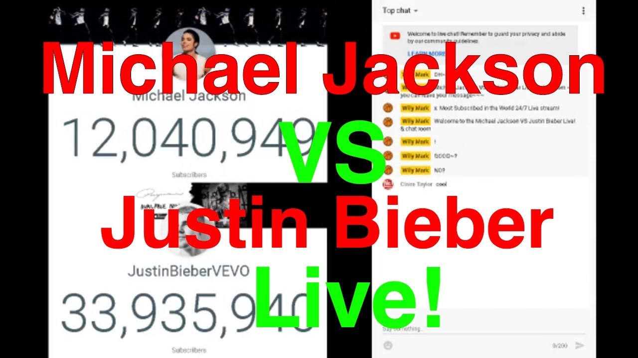 Michael Jackson Vs Justin Bieber Live Chat Room You Can Leave Your Message Michael Justin