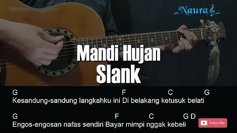 Slank - Mandi Hujan Guitar Chords Lyrics