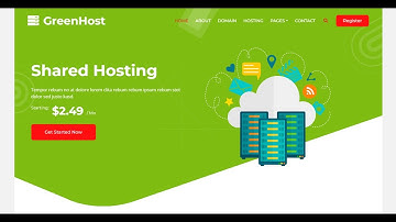 "🌟 GreenHost - Stunning Web Hosting HTML Template | Free Download 🌐"