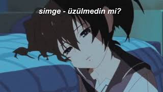 simge - üzülmedin mi? (slowed + reverb) Resimi