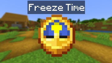 I made a working Time Freeze datapack in minecraft...