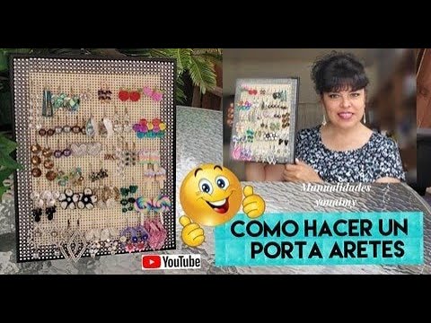 Colgador de collares DIY - Cloudlet 