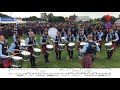 Field Marshal Montgomery Pipe Band Drum Corps MSR 2018 World Champions