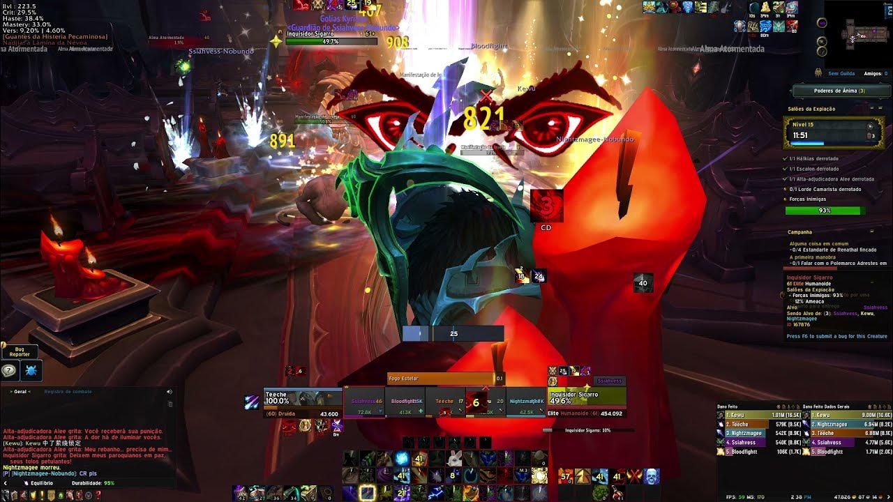 Balance Druid Venthyr PTR 9.1 YouTube