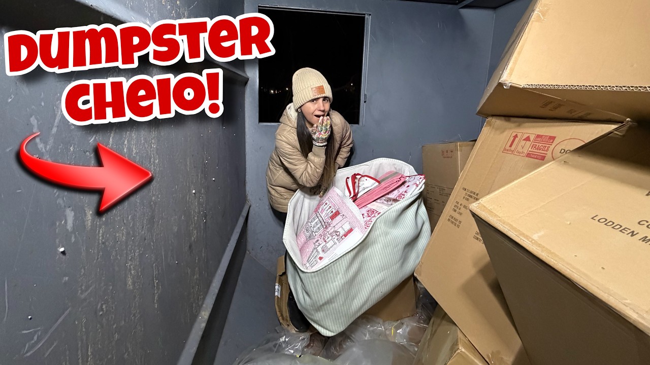 Dumpster dos Estados Unidos cheio!🇺🇸