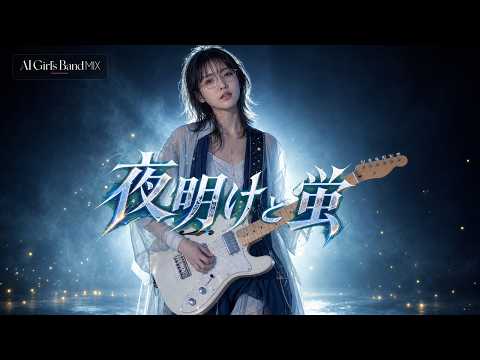 夜明けと蛍 / n-buna feat. 初音ミク - Girls Rock Band AI Cover