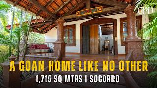Inside a 1,710 Sq. Mtr Property with Pool | Socorro, North Goa