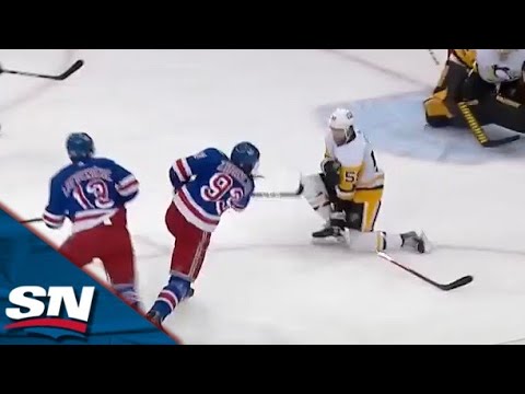 Chris Kreider with the Iverson hop over