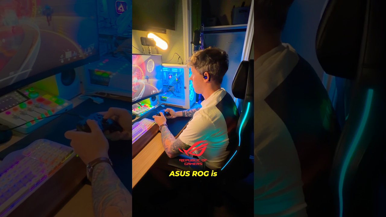 ASUS ROG Just Dropped Some Really Cool Gamer Gear #shorts #gaming #asus