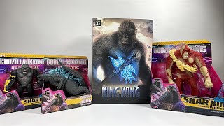 King Kong & Godzilla Toys Collection Review Asmr Unboxing