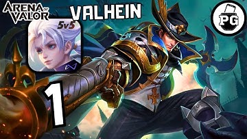 MY Verry First Game After Tutorial as Free VALHEIN 💥 Arena of Valor - Gameplay Walkthrough |Part 1|