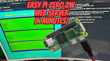 Full Setup of Raspberry Pi Zero 2W as a Web Server using only SSH (No monitor or keyboard needed)