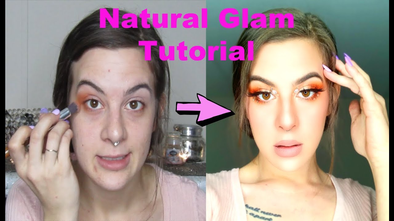 GLAM Makeup For Beginners! EASY TIPS! - YouTube