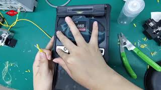 Fusion Splicer FA-66S#opticalfiber #fusionsplicing #splicing #splicingmachine