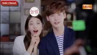 Lee Jong Suk And Suzy Behind Scene Funny Moment 2015