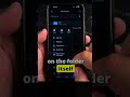 iPhone How to Rename Folder using the Files App
