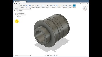 2 Creating a program for CNC in Autodesk Fusion 360 Detail Turning Bushing