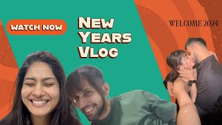 New Years Vlog | Krishna Mukherjee | Chirag Batliwala | Welcome 2024 | ॐ