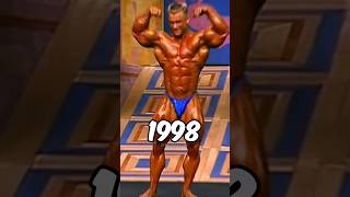 LEE PRIEST 1998 vs 2006 POSING #bodybuilding #shorts