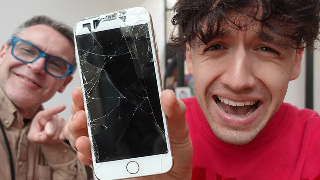 LE PIRE PRANK STORY DE MA VIE ! IL CASSE MON IPHONE ! - PINK LILY