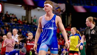 U17 Mirel Sagi Isr Vs Jan Pordes Nor 92Kg. Greco-Roman Boys Youth Wrestling Tournament.