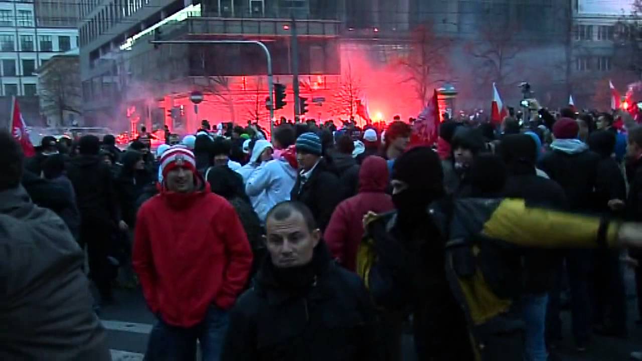 Zamieszki w Warszawie