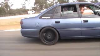 Vk UPL38 Rb30/26 Precision 6766 Vs 600+whp 2JZ Commodore at Powercruise #56 QLD Resimi